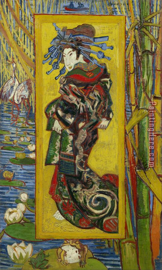 Vincent van Gogh Courtesan After Eisen